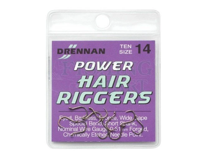 Haczyki Drennan Power Hair Riggers 3 Haczyki Drennan Power Hair Riggers