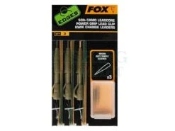 Fox Edges Camo Leadcore Power Grip Lead Clip Kwik Change Leaders