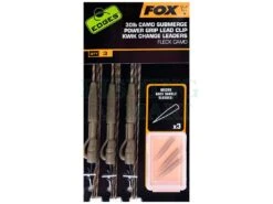 Fox EDGES Submerge Camo Leader Lead Clip Kwik Change