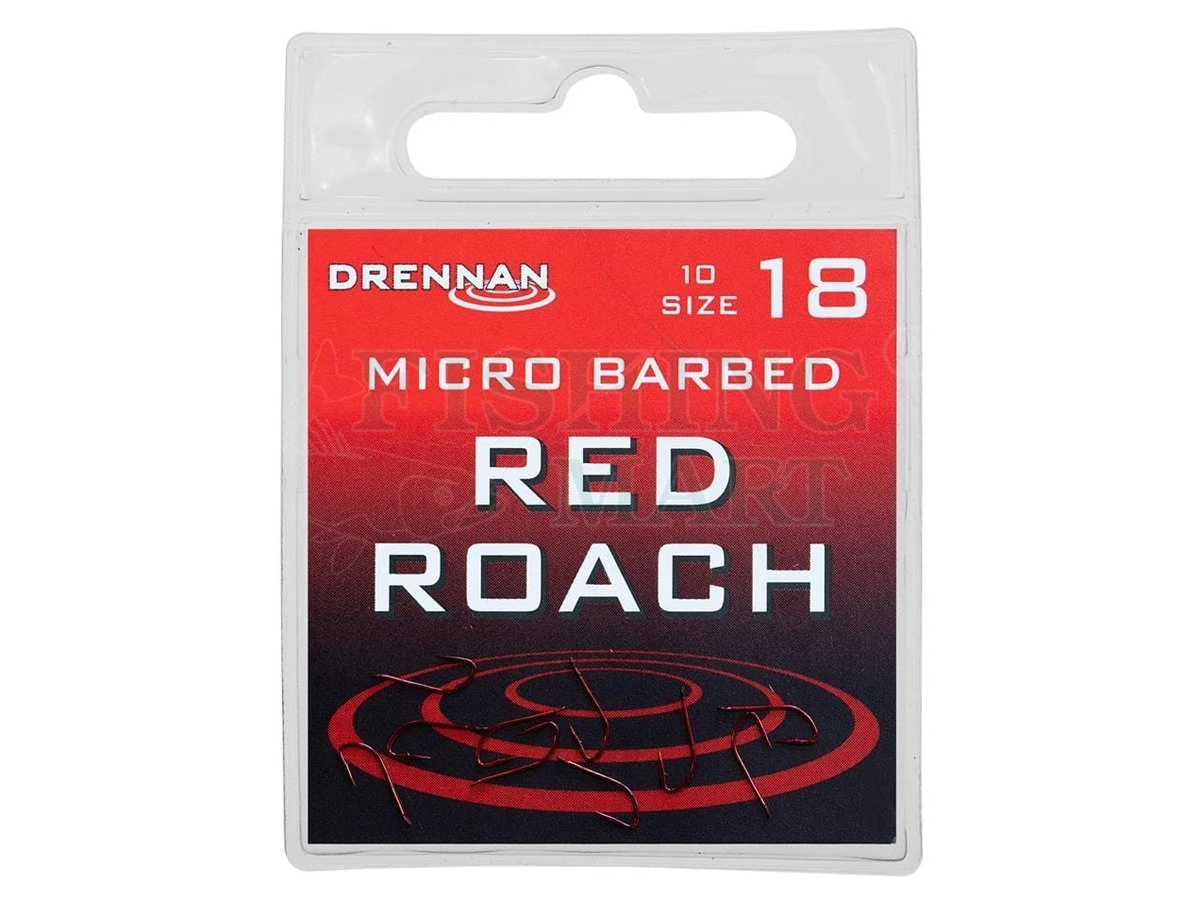 Drennan Haczyki Red Roach Micro Barbed 3 Drennan Haczyki Red Roach Micro Barbed