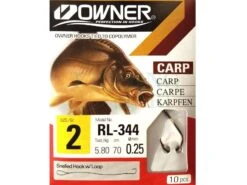 Owner Gotowe Przypony RL HO-50344 Chinu Czarny