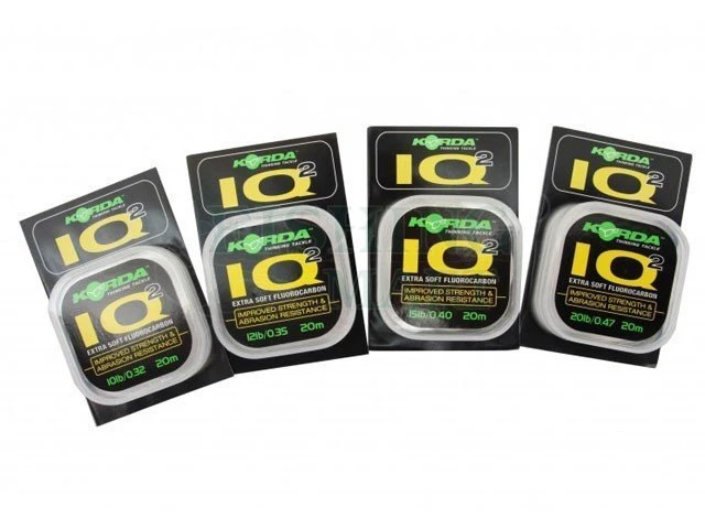 KORDA Żyłki Fluorocarbonowe IQ2 Fluorocarbon 3 KORDA Żyłki Fluorocarbonowe IQ2 Fluorocarbon