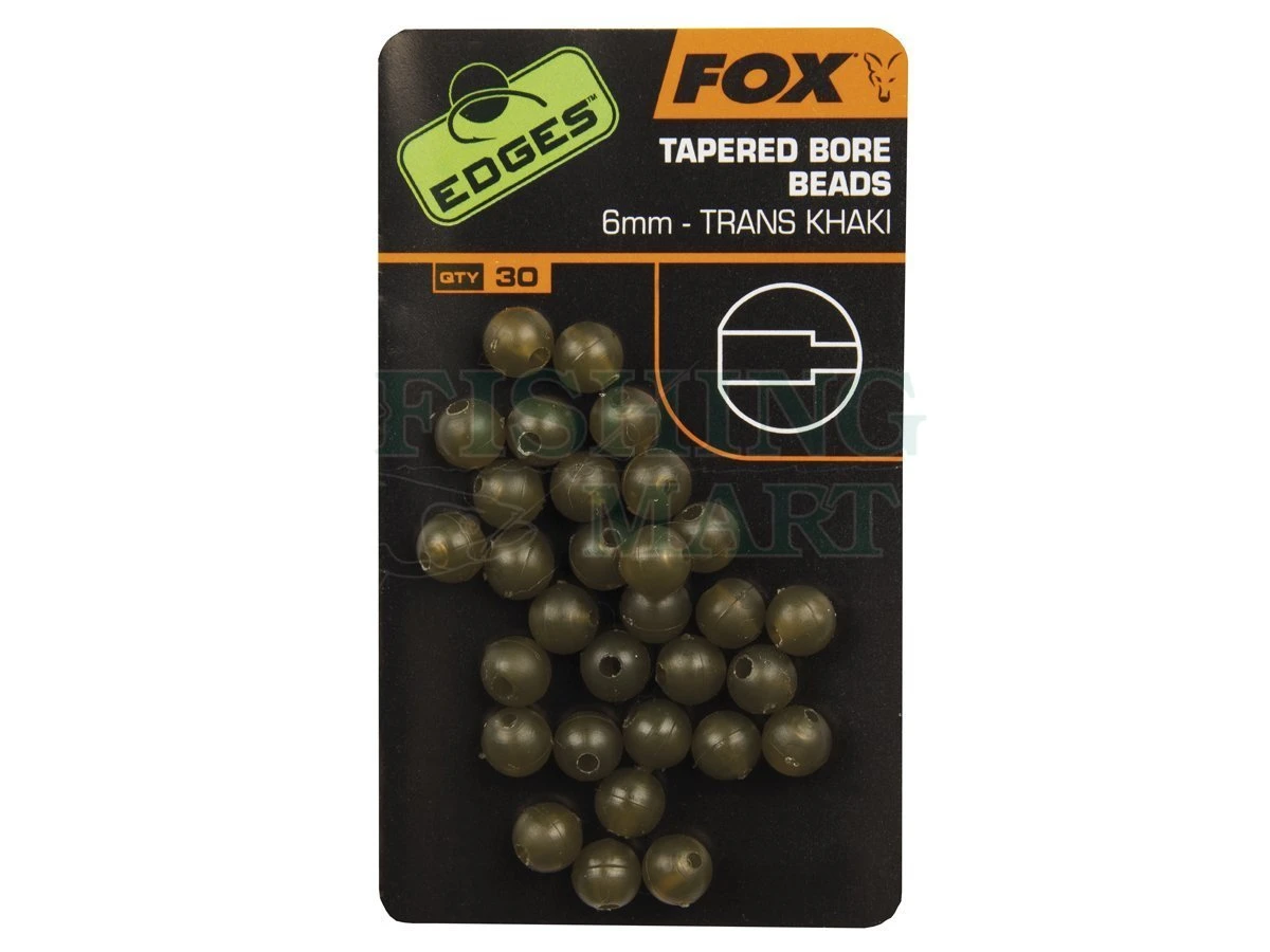 Fox Koraliki EDGES Tapered Bore Beads 4 Fox Koraliki EDGES Tapered Bore Beads - obrazek 2
