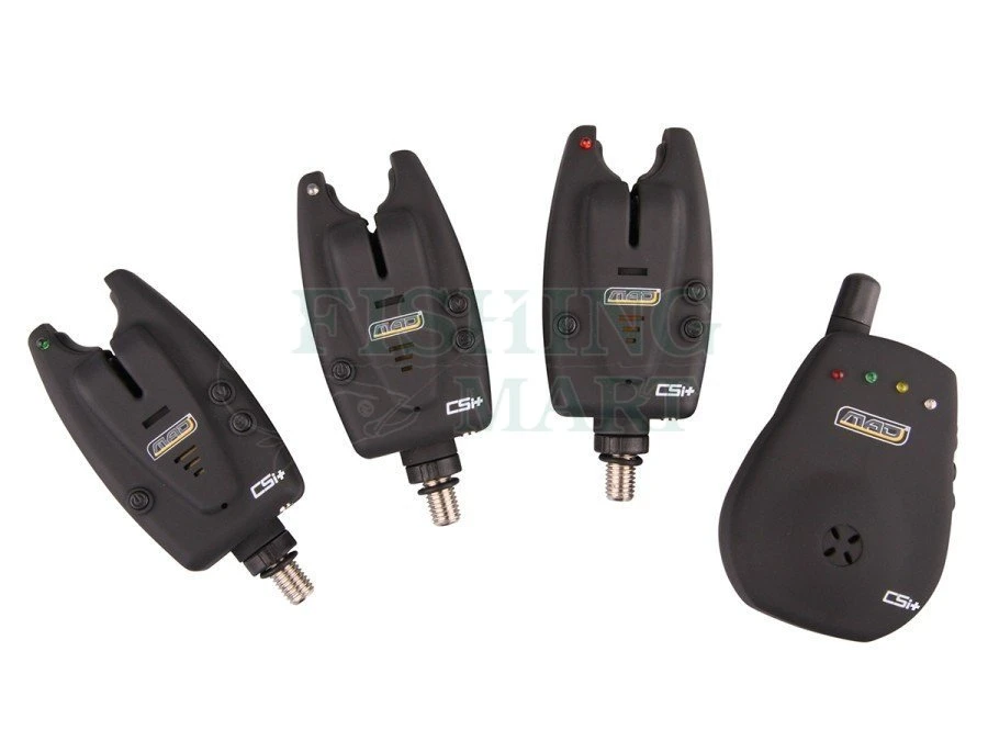 Zestawy Sygnalizatorów MAD CSI+ Bite Alarm SET 3 Zestawy Sygnalizatorów MAD CSI+ Bite Alarm SET