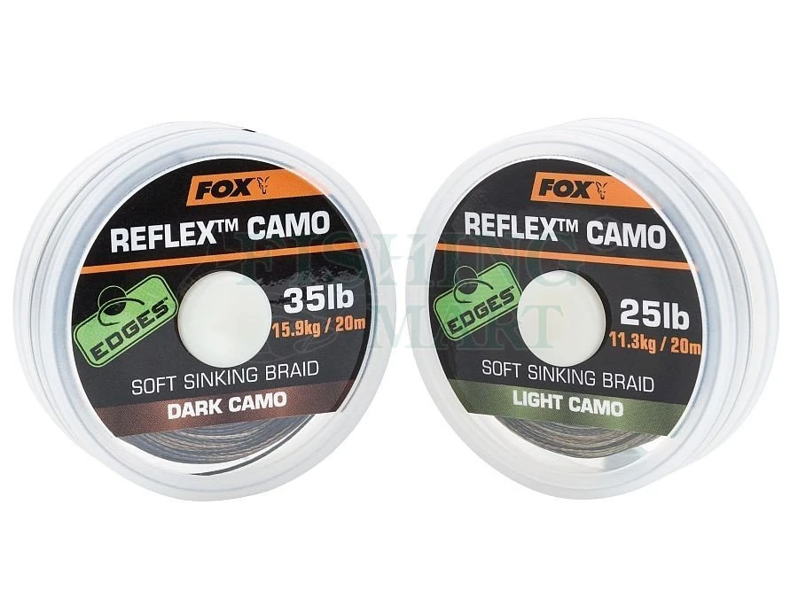 Fox Plecionki Przyponowe Karpiowe Reflex Camo 4 Fox Plecionki Przyponowe Karpiowe Reflex Camo - obrazek 2