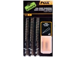 Fox Zestaw Edges Camo Submerge Kwik Change Leaders Kit