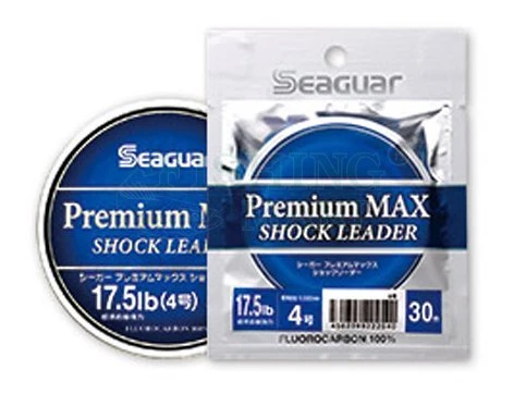 Żyłki Fluorocarbonowe Seaguar Premium MAX Shock Leader Fluorocarbon 3 Żyłki Fluorocarbonowe Seaguar Premium MAX Shock Leader Fluorocarbon
