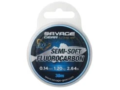 Savage Gear Żyłki Fluorocarbonowe Semi-Soft Fluorocarbon LRF